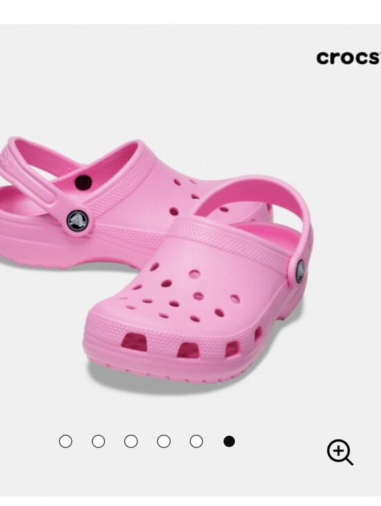 CROCS Other - Crocs Classic Clog Kids' Sandals Pink Toddler Size C7 Like New